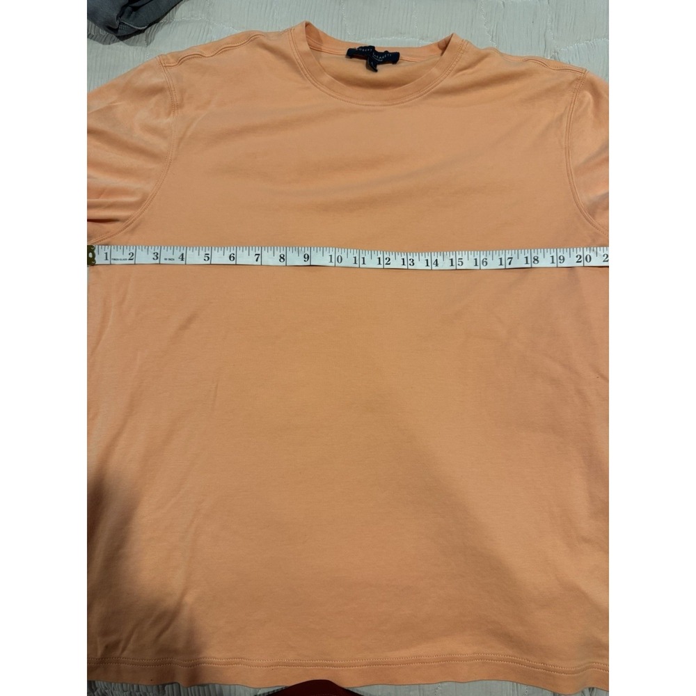 Robert‎ Barackett Men's Peach Color Shirt Large - Picture 5 of 8